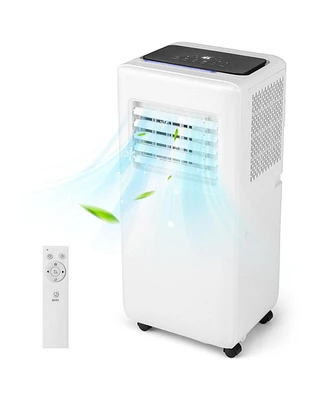 8000 Btu Portable Air Conditioner with Remote Control and Led Digital Display
