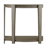Modern End Table with Bottom Shelf for Storage