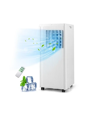 10000 Btu Portable Air Conditioner Cools up to 350 Sq wth 24H Timer