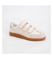 Blake Triple-Strap Gum Sole Sneakers