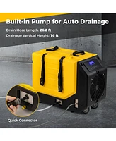 190 Ppd Commercial Dehumidifier with Pump and 2 Wheels
