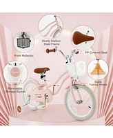 16" Kids Bike for Boys and Girls Aged 3-8 Years with Training Wheels