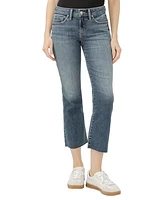 Silver Jeans Co. Women's Suki Mid Rise Curvy Fit Flare