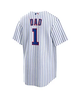 Nike Men's White Chicago Cubs 1 Dad Home Replica Jersey