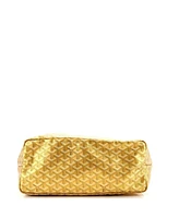 Pre-Owned Goyard Pm Saint Louis Tote Precious Metals Coated Canvas