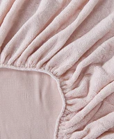 Linery & Co. Soft Plush Velvet Single Fitted Sheet