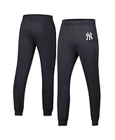Fanatics Men's Heather Charcoal New York Yankees Fleece Jogger Pants