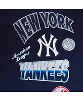 Pro Standard Men's Navy New York Yankees Turn It Up Dropped Shoulder T-Shirt
