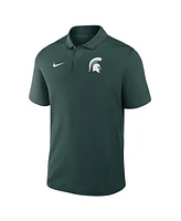 Nike Men's Green Michigan State Spartans Primetime Victory Primary Logo Performance Polo Shirt