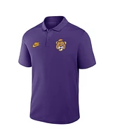 Nike Men's Purple Lsu Tigers Primetime Victory Legacy Vault Logo Performance Polo Shirt