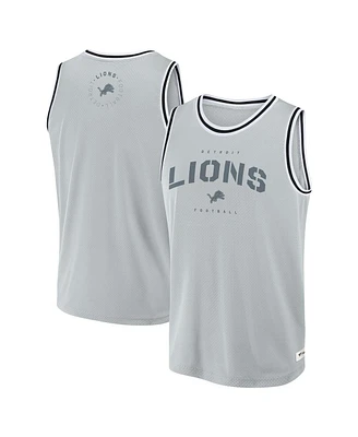 Fanatics Men's Silver Detroit Lions Elements Future Ground Jersey
