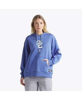 Nike Women's Blue Washington Nationals 2025 City Connect Authentic Collection Performance Pullover Hoodie