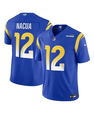 Nike Men's Puka Nacua Royal Los Angeles Rams Vapor F.u.s.e. Limited Player Jersey