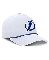 Fanatics Men's White Tampa Bay Lightning Rope A-Frame Adjustable Hat