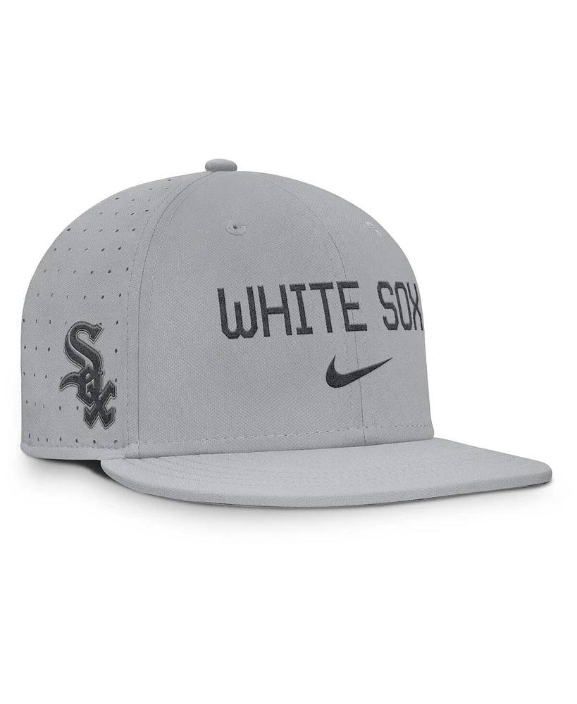 Nike Men's Gray Chicago White Sox True Performance Fitted Hat