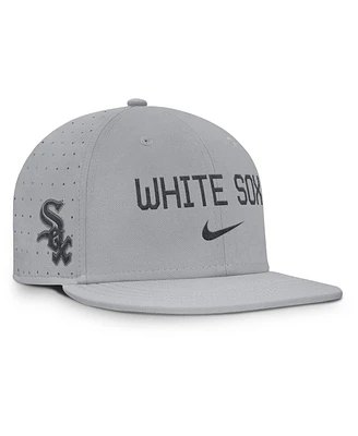 Nike Men's Gray Chicago White Sox True Performance Fitted Hat