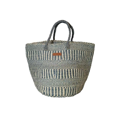 Calm Handmade Sisal African Tote Basket Bag