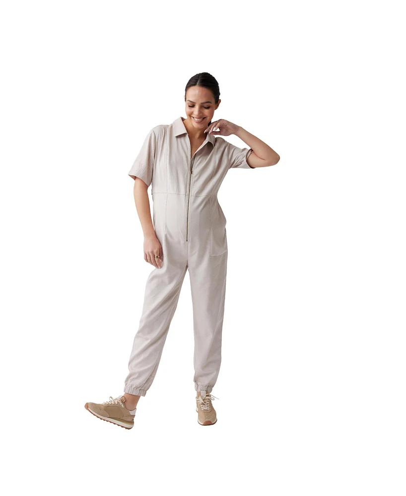 Ingrid + Isabel Maternity Utility Coverall
