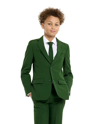 OppoSuits Big Boys Glorious Solid Color Suit, 3-Piece Set