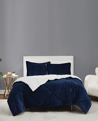 Brooklyn Loom Essential Corduroy 2-Pc. Comforter Set, Twin/Twin Xl