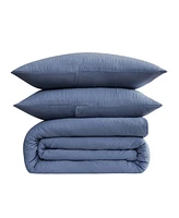 Truly Soft Crinkle Garment Wash Solid 2-Pc. Comforter Set, Twin/Twin Xl