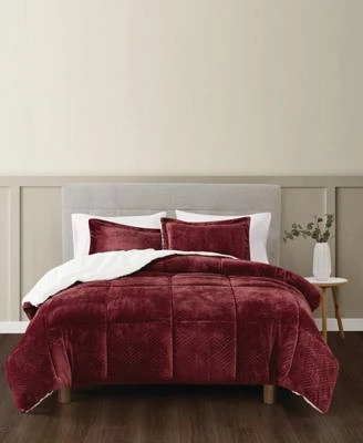 Truly Soft Basket Carved Softness Comforter Sets