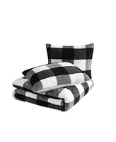 Cannon Cozy Buffalo Check 3-Pc. Comforter Set
