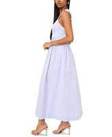 Parker Women's The Olive Ruffled-Strap Pleated-Waist Dress
