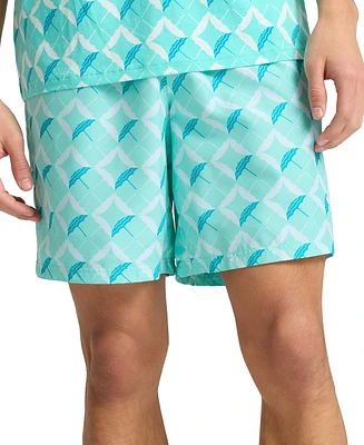 Puma Men's Resort Umbrella-Graphic Shorts