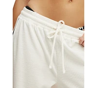 Cotton On Women's Ribbed Pull-On Wide-Leg Cover-Up Pants