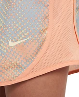 Nike Big Girls Printed Tempo Dri-fit 3" Shorts