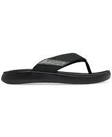 Columbia Men's Boatside Leather Lightweight Flip Flop Sandals