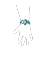 Bling Jewelry Time Teacher 3D Sports Wrist Watch Silicone Wristband