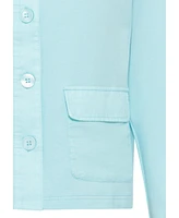 Olsen Women's Mixed Media Jacket
