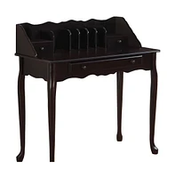Solid Wood Computer Desk with Three Drawers – Modern Home Office Desk