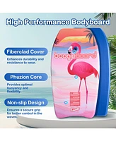 33" Body Board Lightweight with Wrist Leash Fiberclad Cover Phuzion Core