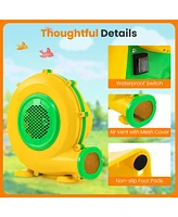 950W Air Blower Air Pump Fan with Convenient Handle and Ground Stakes