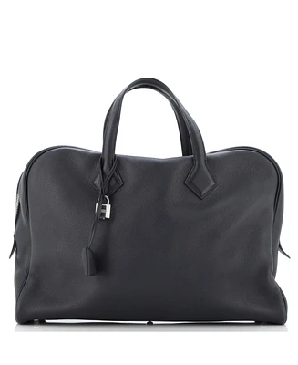 Pre-Owned Hermes 40 Victoria Ii 12H Briefcase Evercolor