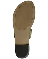 Wild Pair Ginnie Double-Band Slide Flat Sandals, Created for Macy's
