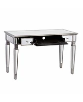 Glam Mirrored Furniture with Three Drawers for Bedroom or Entryway