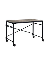 Minimalist Writing Desk with Spacious Work Surface