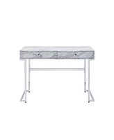 Compact Writing Desk with Two Drawers – Stylish and Practical