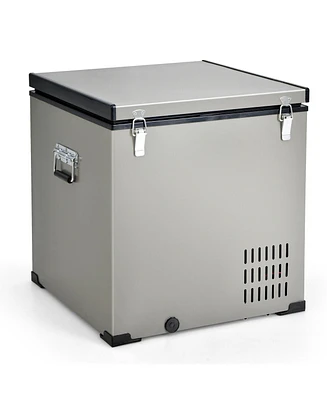 68/90 Quart Car Refrigerator with Compressor for Dc 12/24V and Ac 100-240V
