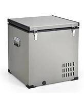 68/90 Quart Car Refrigerator with Compressor for Dc 12/24V and Ac 100-240V