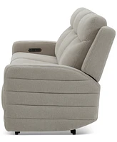 Kristyan 3-Pc. Fabric Sofa with 3 Power Recliners