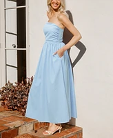 Cupshe Women's Out of a Fairytale Midi Beach Dress