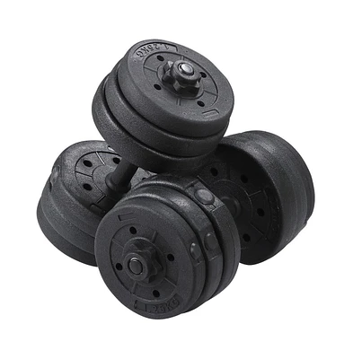 Yaheetech Workout Body Building Training Home Dumbbell Set