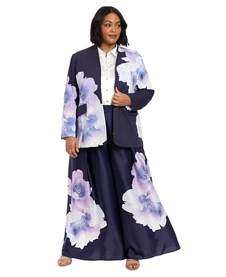 Muse Plus Floral-Print Jacket