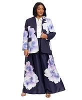 Muse Plus Floral-Print Jacket
