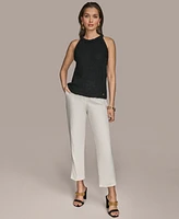 Donna Karan New York Women's Textured Knit Sleeveless Top